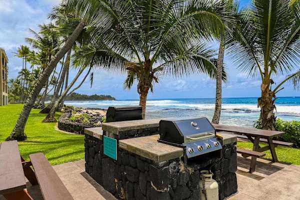 Oceanfront BBQ With Tropical Breezes