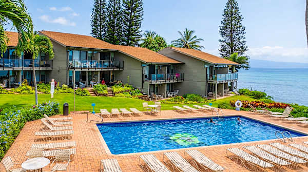 Relax by the pool with beautiful ocean views