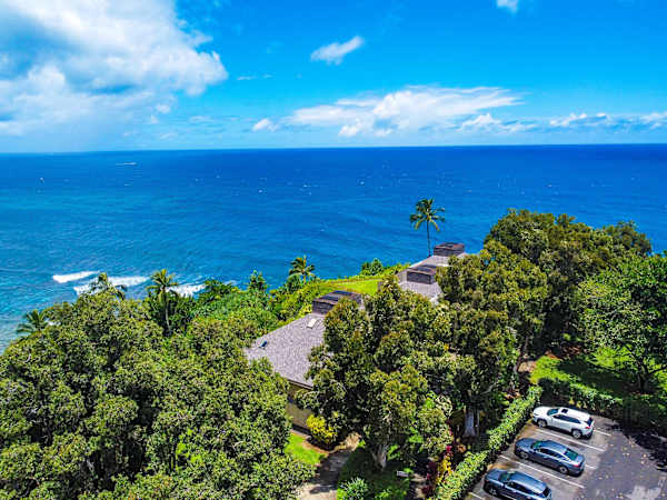 Pacific coastline stretching into the horizon