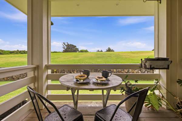 Beautiful area to eat and relax outdoors