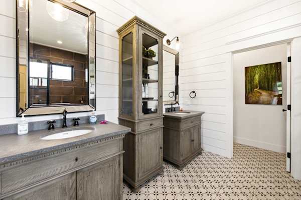 Two vanity bathroom
