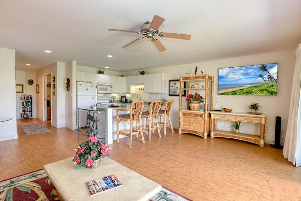 Open Living And Dining Area