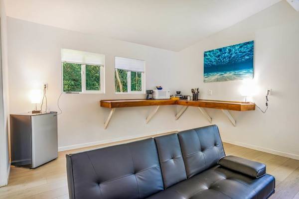 Studio living area