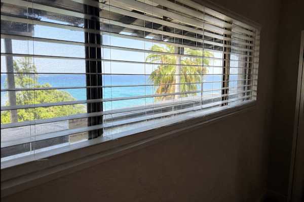 Bedroom with a view of the sea