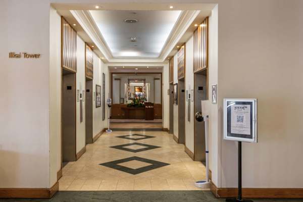 Elevators at Ilikai Hotel