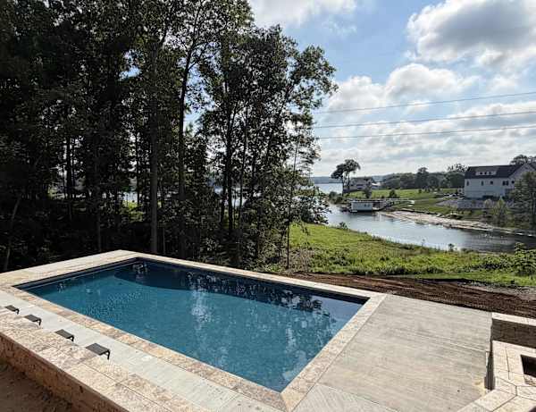 Newly constructed private pool.
