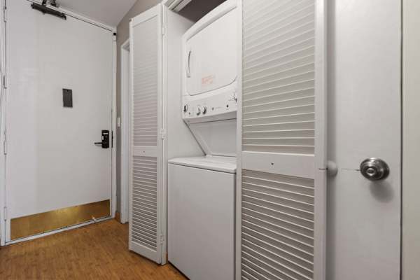 Laundry closet