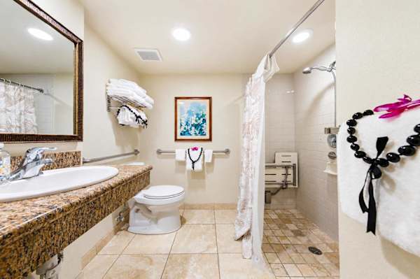 Accessible Bathroom with Shower Bench