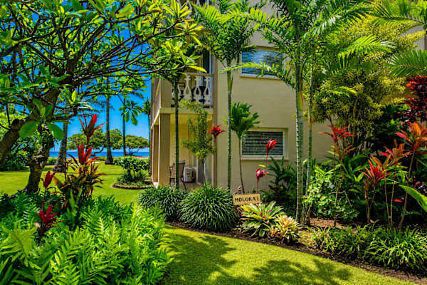 Lush Gardens and Oceanview Just Around the Corner