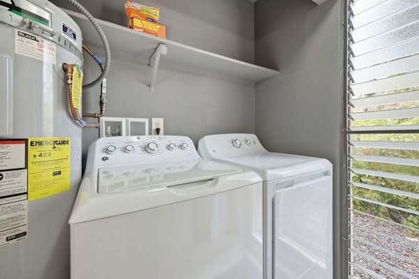 Laundry area