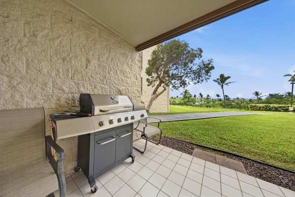 Private BBQ on lanai