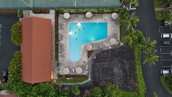 Aerial view - pool