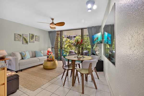 Living and dining area