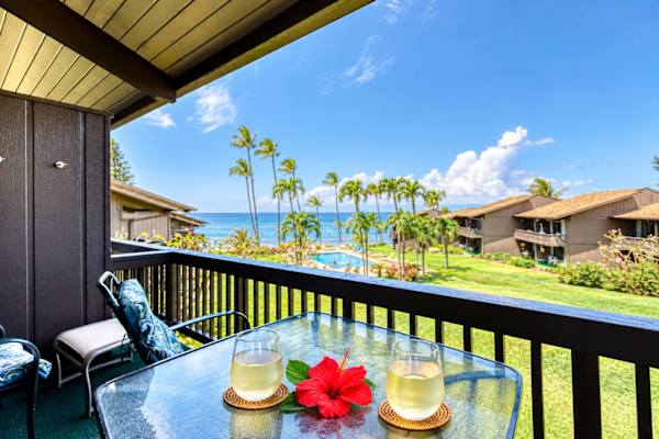 Ocean views from your private lanai