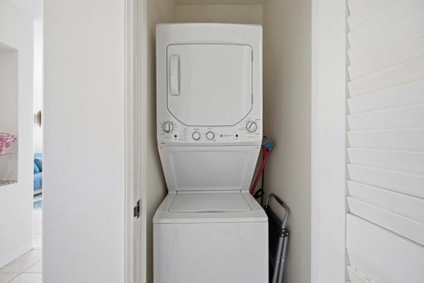 Laundry closet