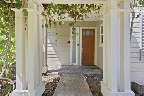 Entrance to home.