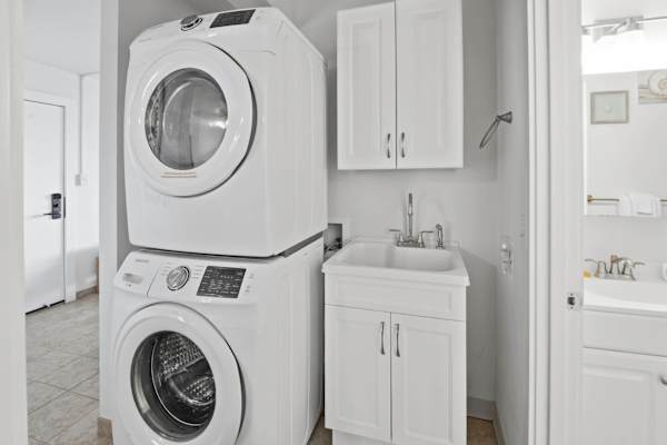 Laundry area