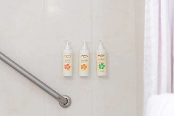 We provide complimentary bathroom supplies for your convenience!