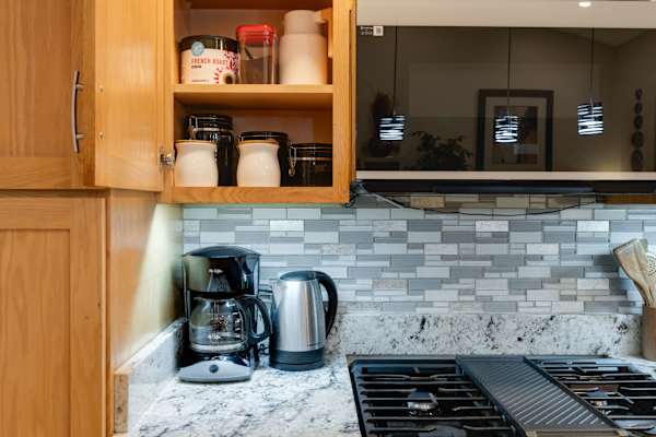 Woodinville Retreat | Decks | BBQ & Fireplace 22 Enjoy your favorite morning coffee from the comfort of your home away from home.