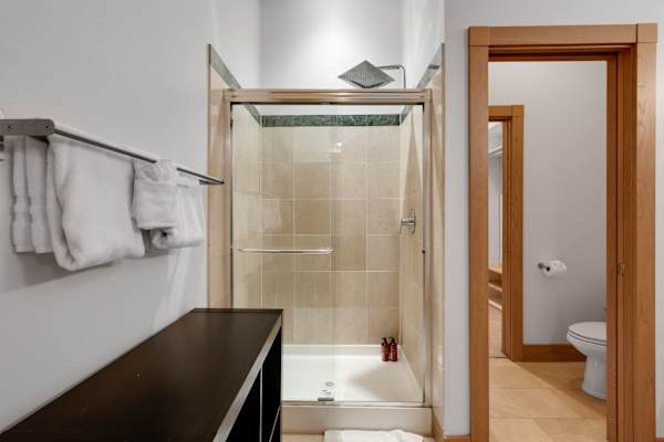 Woodinville Retreat | Decks | BBQ & Fireplace 36 Enjoy a refreshing shower and get ready at your own pace.