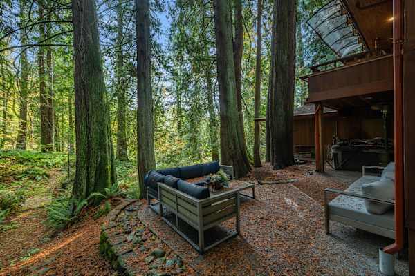 Woodinville Retreat | Decks | BBQ & Fireplace 52 A lovely outdoor spot to enjoy your morning coffee or a quiet afternoon.
