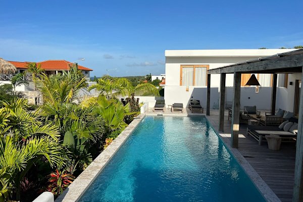 Villa BanKas – Stylish Ibiza-Inspired Villa with Private Pool in Jan Thiel, Curaçao