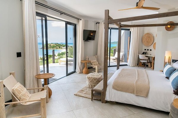 Ocean View Studio with Jacuzzi – Elevated Coastal Escape at Tamarind Hills, Antigua