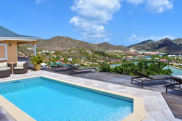 Villa ACAJOUS – Serene Caribbean Style with Ocean Views in St. Jean, St. Barths