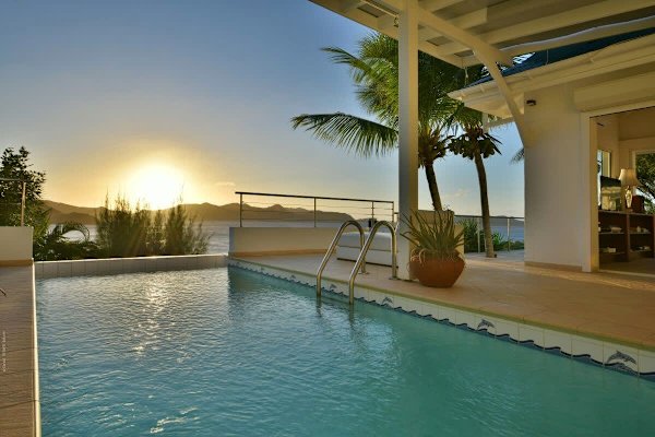 Villa OCEAN – Serene Oceanview Escape Near Hotel Christopher, Pointe Milou