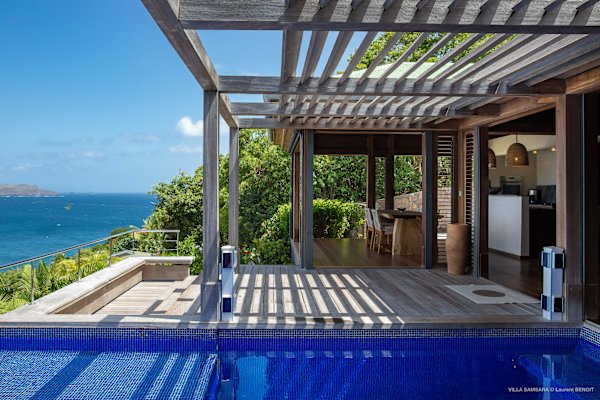 Villa Samsara – Natural Elegance & Sunset Views in Pointe Milou, St. Barths
