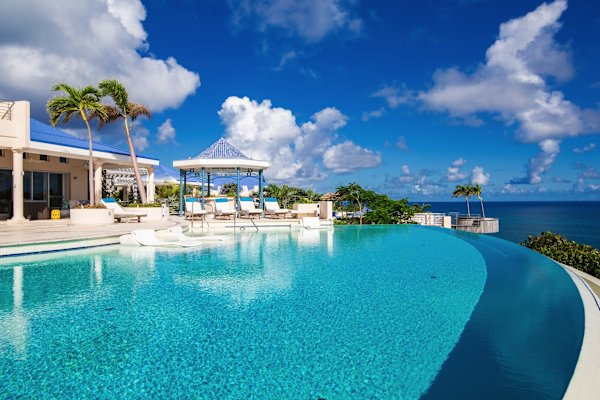 Villa Mes Amis – Grand Cliffside Estate in Terres Basses, St. Martin