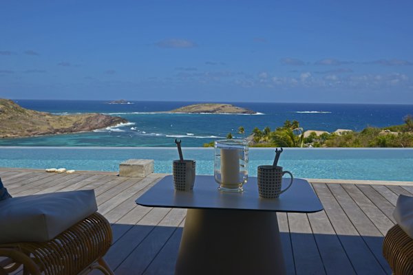 Villa LAGON BLEU – Secluded 7+1 Bedroom Oceanview Estate Near the Beach in Petit Cul de Sac