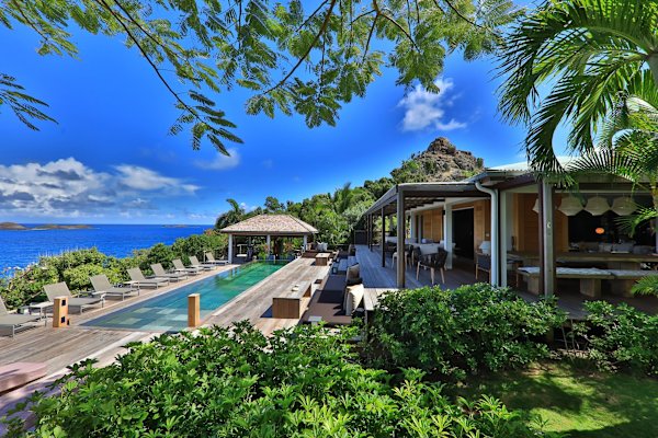 Villa Amancaya – Balinese-Style Oceanview Retreat in Anse des Cayes, St. Barths