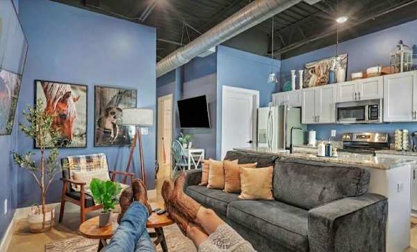 Furnished rental home for relocating families