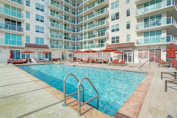 Bright Spacious 2BR Miami Retreat Balcony View