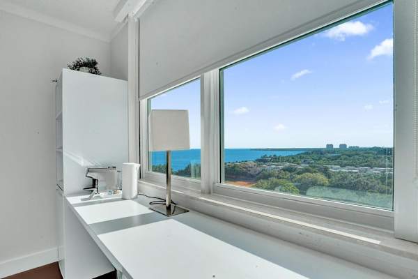 Bright Spacious 2BR Miami Retreat Balcony View