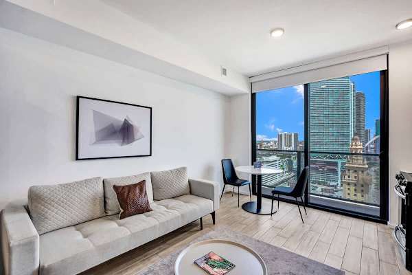 Lux Miami Studio w/ Stunning Views | 41st Floor