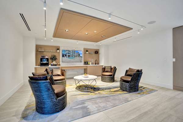 Residents' lounge and media room