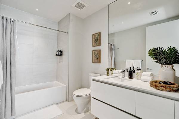 Second bathroom