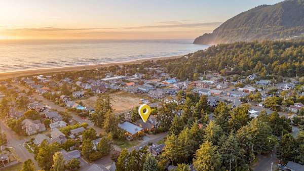 Walk to Manzanita Beach for sunsets, sandy strolls, and ocean views.