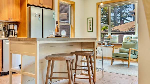 Share stories from the day while enjoying meals with your group.