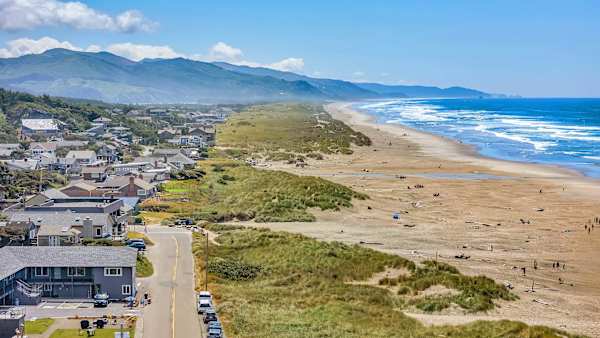 Spend your days exploring the wide sandy shores of Manzanita Beach.