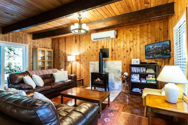 Living Room With New Back Door 
