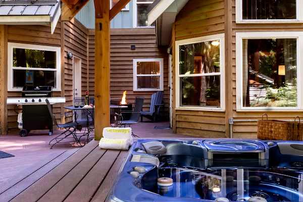 Covered Hot Tub 