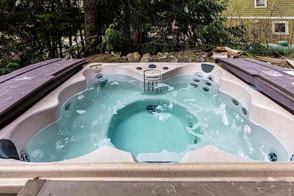 4 Person Hot Tub just off front deck