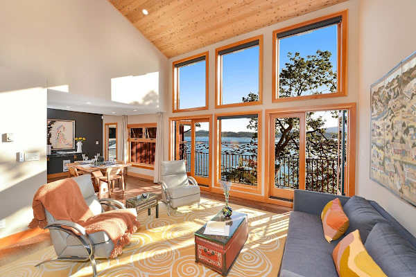 Amazing views from the main living room.