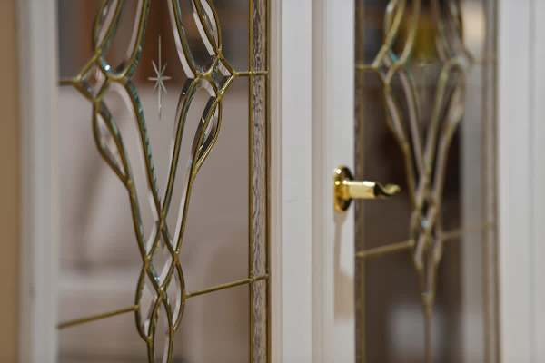 Leaded  Glass Doors