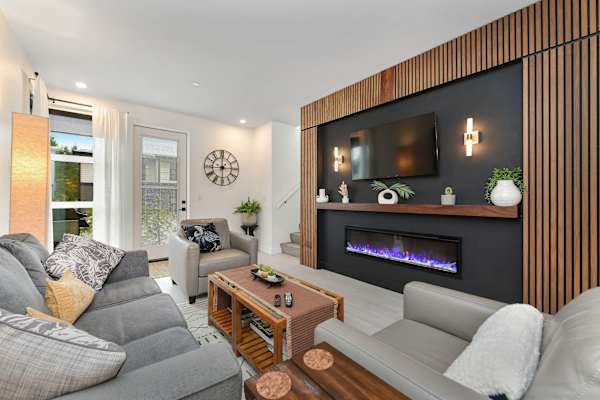 Living room, looking patio entrance.