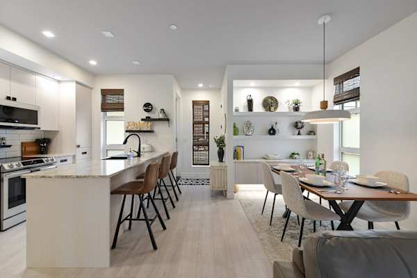 Kitchen and Dining area