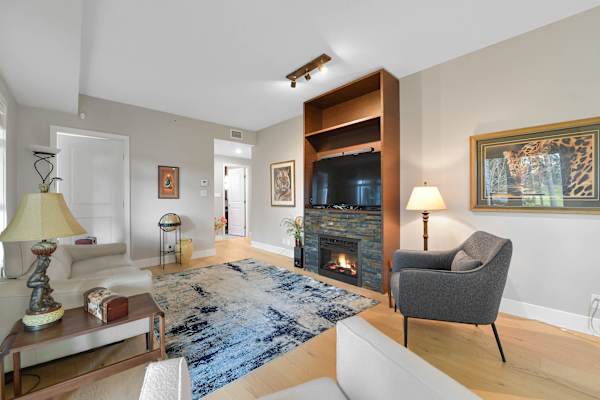 Living room space.